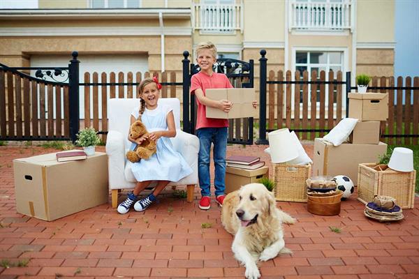 Moving with pets & kids