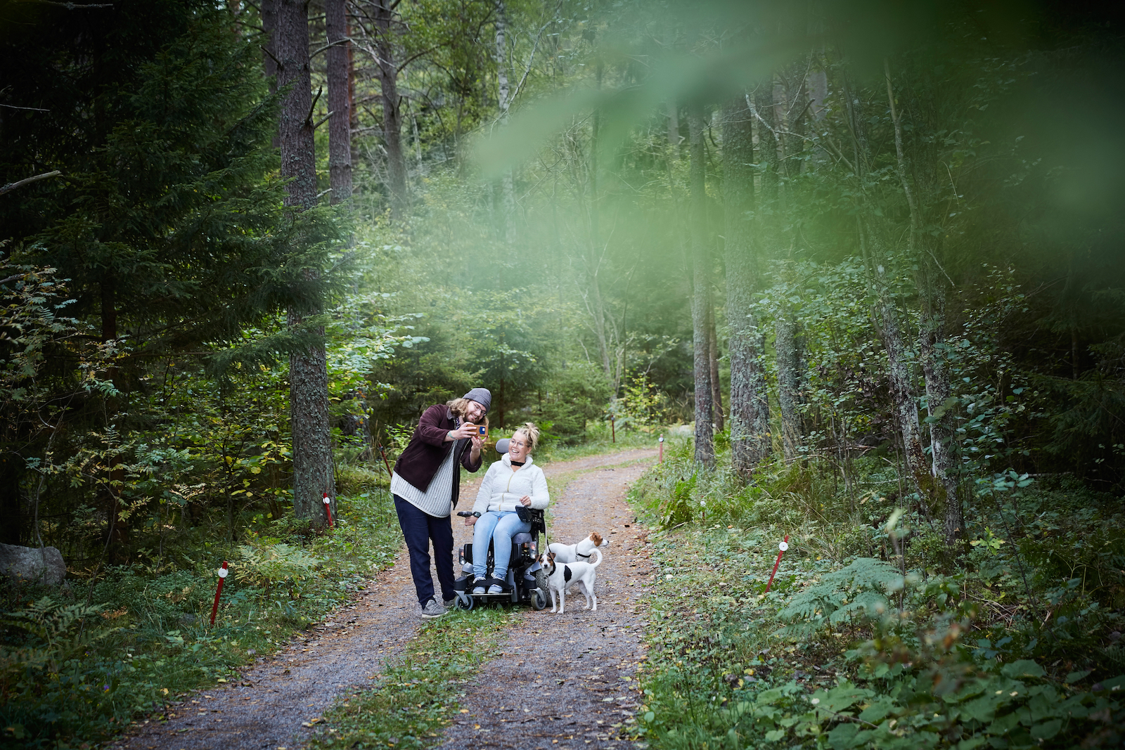 Wheelchair and stroller accessible hike